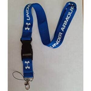 Top Clothing Brand Car Keys Holder Under Armour One Size Blue Lanyard & Clip